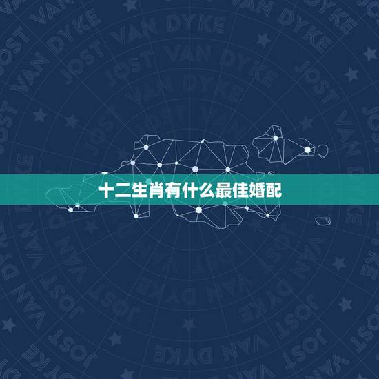 十二生肖有什么最佳婚配，十二生肖最佳般配的属相的什么.