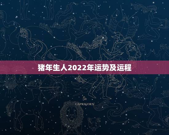 猪年生人2022年运势及运程，属马2023年运势及运程每月运程