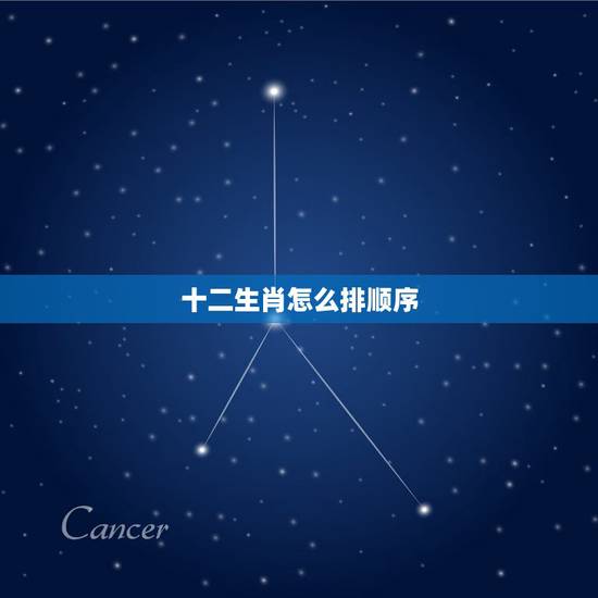 十二生肖怎么排顺序，十二生肖是如何排序。详情。
