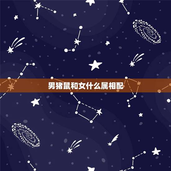男猪鼠和女什么属相配，男女婚姻方向及八字配婚谁能教教我？