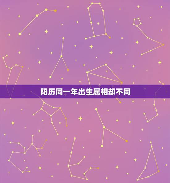 阳历同一年出生属相却不同,不同的年份对应不同的属相,阳历2021年1月 阳历同一年出生属相却不同,不同的年份对应不同的属相,阳历2021年1月