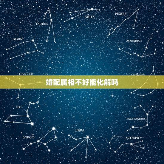 婚配属相不好能化解吗，属相里，亥亥婚配属于自刑、如何化解？