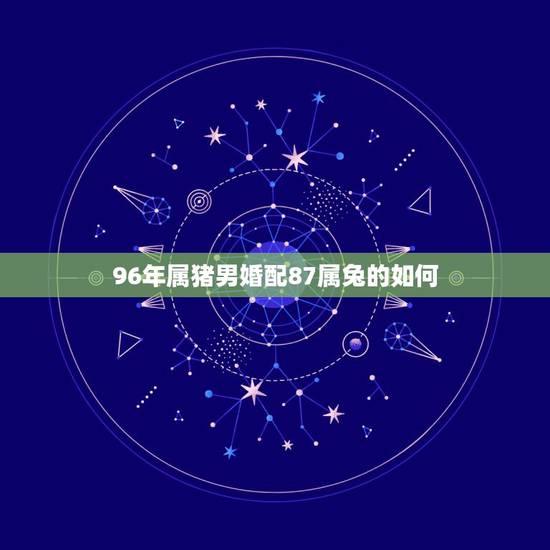 96年属猪男婚配87属兔的如何,95年属猪男和87年属兔女可以结婚吗 96年属猪男婚配87属兔的如何,95年属猪男和87年属兔女可以结婚吗