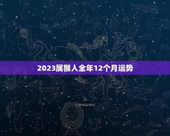 2023属猴人全年12个月运势,2023年生肖鸡运势完整版 2023属猴人全年12个月运势,2023年生肖鸡运势完整版