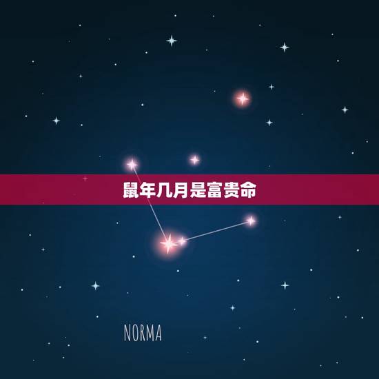 鼠年几月是富贵命，1984属鼠一生有二婚