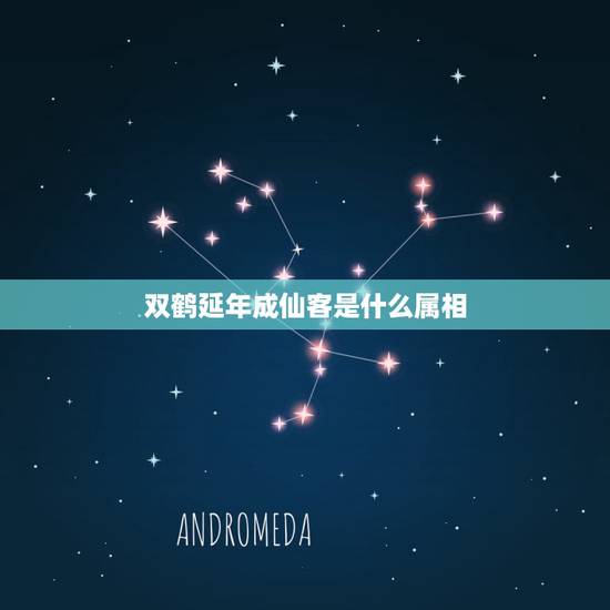 双鹤延年成仙客是什么属相，什么属相不能挂鹿
