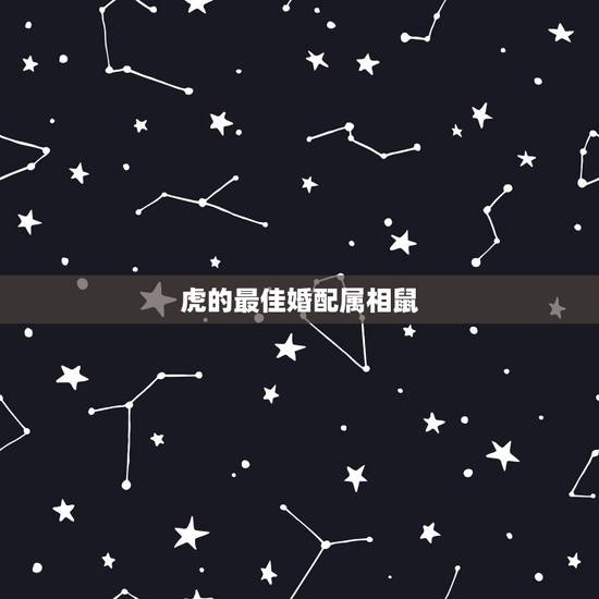 虎的最佳婚配属相鼠，属鼠和属虎相配吗