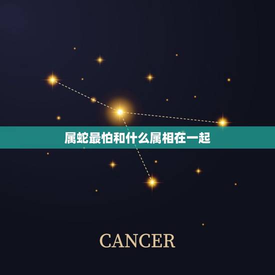 属蛇最怕和什么属相在一起，属蛇人和什么属相不合