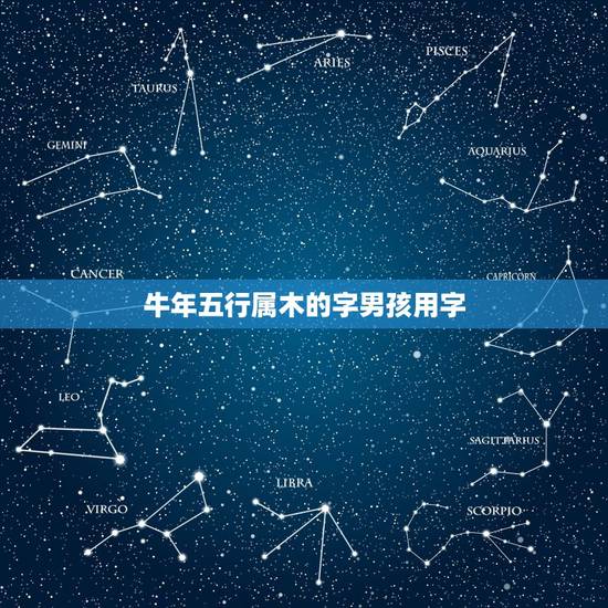 牛年五行属木的字男孩用字 牛年宝宝五行缺木起名 牛年五行属木的字男孩用字 牛年宝宝五行缺木起名