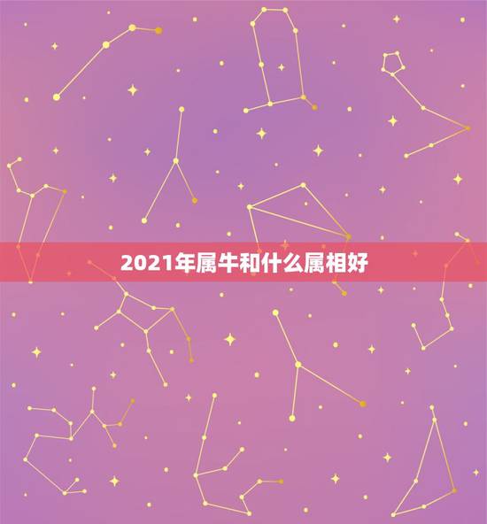 2021年属牛和什么属相好，2021年属牛人的运势