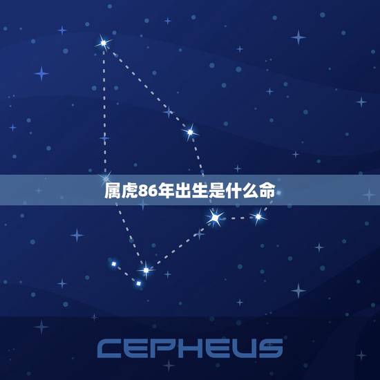 属虎86年出生是什么命，86年属虎的人2022 年运程