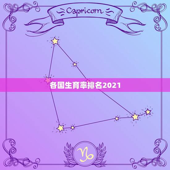 各国生育率排名2021,一旦生育率持续下降,未来的世界会是怎样的? 各国生育率排名2021,一旦生育率持续下降,未来的世界会是怎样的?