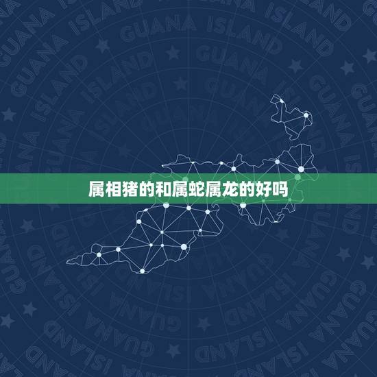 属相猪的和属蛇属龙的好吗，属龙女和属蛇男属性能到一起吗，