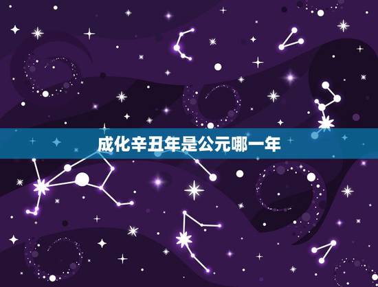 成化辛丑年是公元哪一年，2022 是辛丑年还是丁丑年