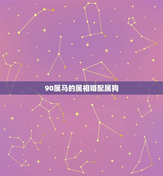 90属马的属相婚配属狗，90年属马的女孩和94年属狗的适合吗？
