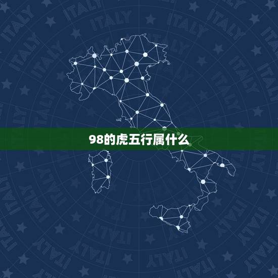 98的虎五行属什么，男猪95年女虎98年姻缘