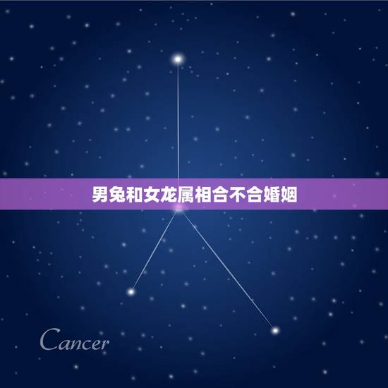 男兔和女龙属相合不合婚姻,男属兔女属龙婚配会不会产生相克呢? 男兔和女龙属相合不合婚姻,男属兔女属龙婚配会不会产生相克呢?