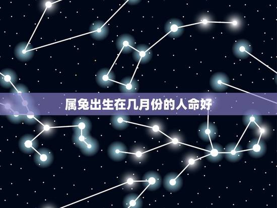 属兔出生在几月份的人命好 属兔1999哪个日期出生好 属兔出生在几月份的人命好 属兔1999哪个日期出生好