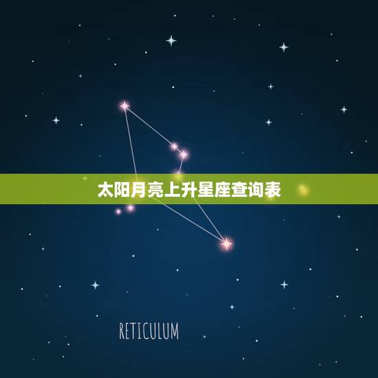 太阳月亮上升星座查询表,太阳、月亮、上升星座查询 太阳月亮上升星座查询表,太阳、月亮、上升星座查询
