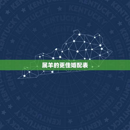 属羊的更佳婚配表，属羊的婚姻配对