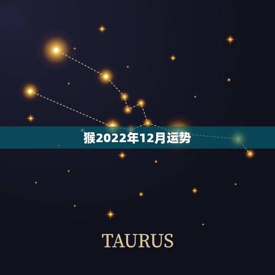猴2022年12月运势，2022年12生肖运势解析