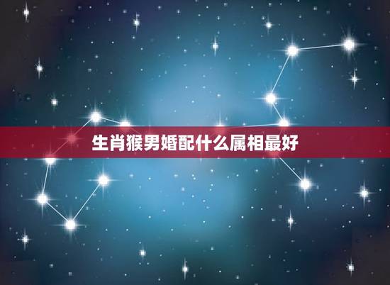 生肖猴男婚配什么属相最好，属猴的和什么属相最相配 12属相婚配表