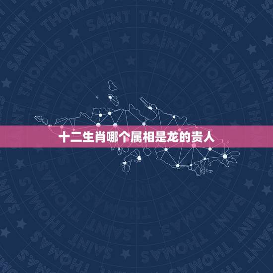 十二生肖哪个属相是龙的贵人，属相为龙适合在哪方有财源