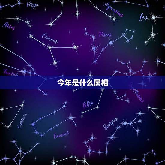 今年是什么属相，今年是什么属相的本命年