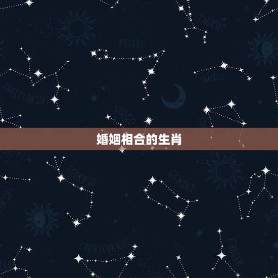 婚姻相合的生肖,十二生肖婚姻配对大全? 婚姻相合的生肖,十二生肖婚姻配对大全?
