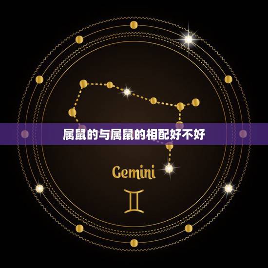 属鼠的与属鼠的相配好不好，与属鼠相配的属相有哪些？