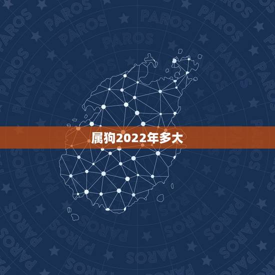 属狗2022年多大,2022年属狗 属狗2022年多大,2022年属狗