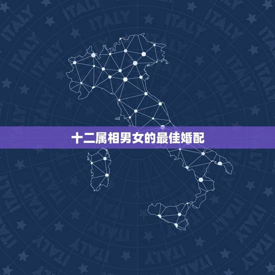 十二属相男女的最佳婚配，男女最佳属相婚配表