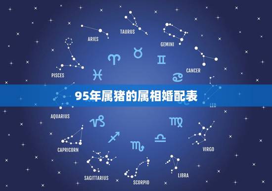 95年属猪的属相婚配表,95年属猪男更佳婚配表 95年属猪的属相婚配表,95年属猪男更佳婚配表