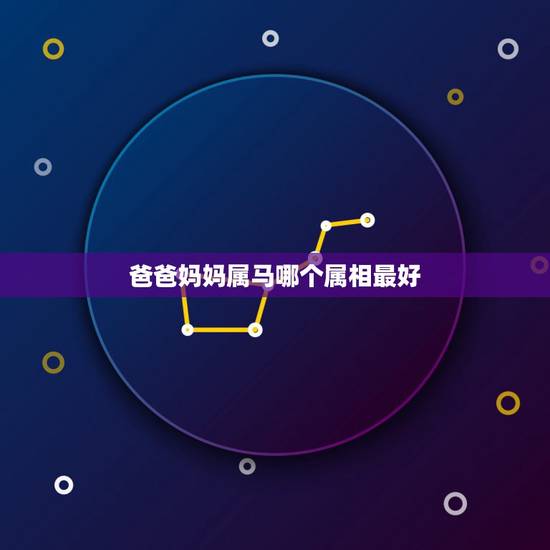 爸爸妈妈属马哪个属相最好,属马的跟什么属相最合 爸爸妈妈属马哪个属相最好,属马的跟什么属相最合