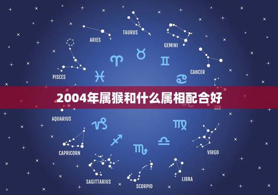 2004年属猴和什么属相配合好，属猴的父母生什么属相的孩子好