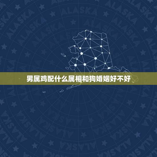 男属鸡配什么属相和狗婚姻好不好，女的狗，男的属鸡，这婚姻好吗