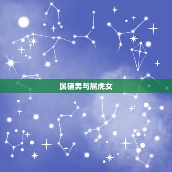 属猪男与属虎女,属猪男和属龙男和不合 属猪男与属虎女,属猪男和属龙男和不合