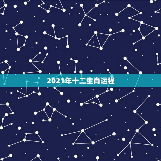 2021年十二生肖运程，十二生肖运程2021年运势每月运程