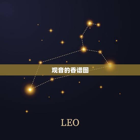 观音的香谱图，给观音上香的香谱图释有谁知道请告诉我好吗谢谢