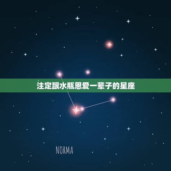 注定跟水瓶恩爱一辈子的星座 水瓶男最深爱的星座