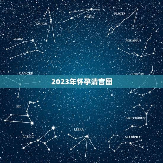 2023年怀孕清宫图，你们知道清宫表2023生男生女图吗？