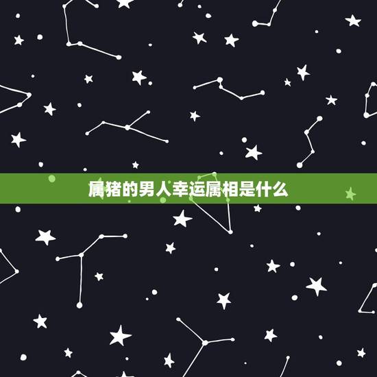 属猪的男人幸运属相是什么,男属猪的和什么属相最配 属猪的男人幸运属相是什么,男属猪的和什么属相最配