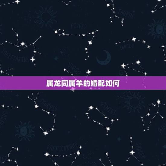 属龙同属羊的婚配如何,属羊和属龙的相克么,能不能在一起? 属龙同属羊的婚配如何,属羊和属龙的相克么,能不能在一起?
