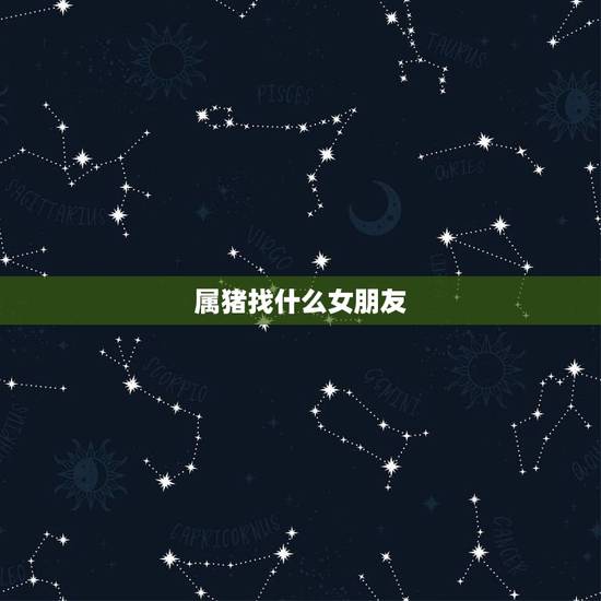属猪找什么女朋友，属猪男最珍惜哪种女人