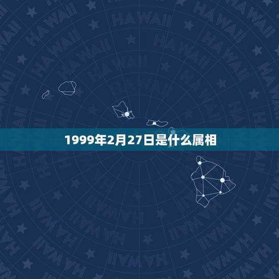 1999年2月27日是什么属相，1998年是什么属相年