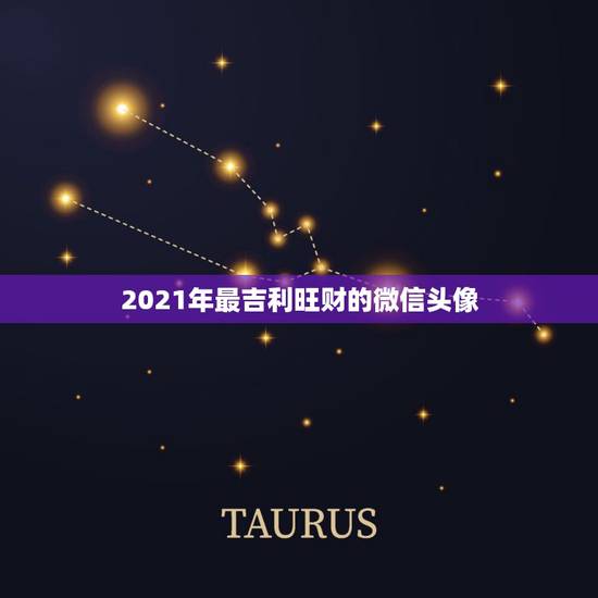 2021年最吉利旺财的微信头像，2023年微信招财图像？