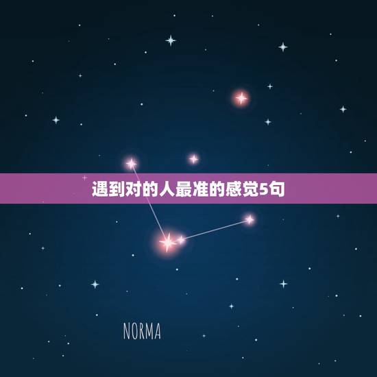 遇到对的人最准的感觉5句，感情中什么才是对的人，就是说在对的时间遇见对