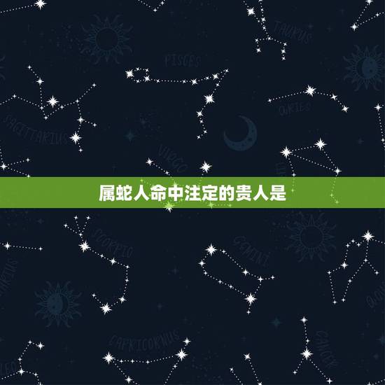 属蛇人命中注定的贵人是,属蛇人的婚姻与命运 属蛇人命中注定的贵人是,属蛇人的婚姻与命运