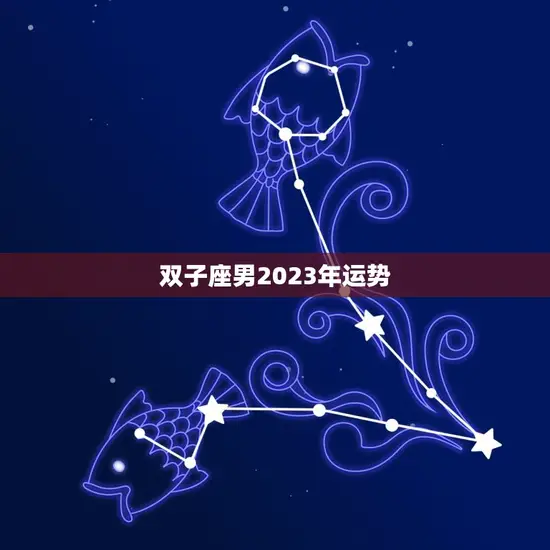 双子座男2023年运势 双子座男2023年运势