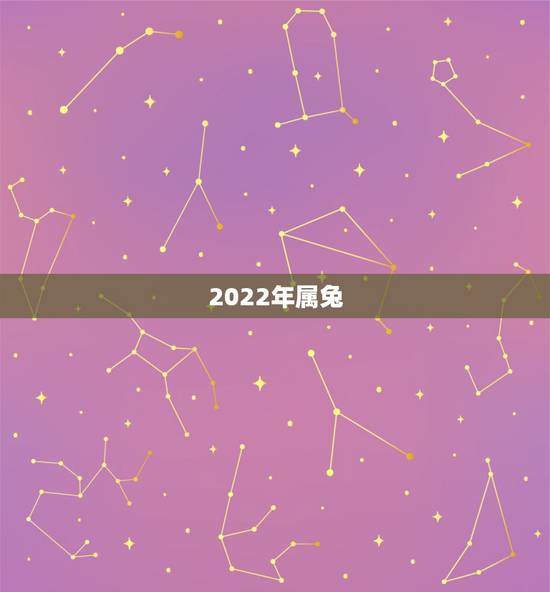 2022年属兔，2022年生肖兔什么命